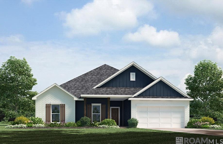 Come see our spacious Oakdale floorplan, at Zachary Trails, a new home community in Zachary, Louisiana. There’s 4-bedrooms and 3-bathrooms. This expansive floorplan spans 2,400 sq. ft. and has three exterior options.  The beautiful fixtures throughout the home create a welcoming setting and warm environment. This floorplan comes with a 2-car garage and  sq. ft., giving you maximum space for your vehicles and storage. The expansive living area is ideal for hosting guests and daily routines. The kitchen showcases chic Shaker-style cabinets and elegant gooseneck pulldown faucets. Our kitchen is highlighted with premium stainless-steel Whirlpool appliances, including a stove, and dishwasher, all accented by opulent quartz countertops, a true delight for any culinary expert. Adjacent to the kitchen, the dining room and living room are strategically placed, allowing for a seamless flow that keeps everyone engaged in the excitement, no matter where they are situated.  Beyond stylish interiors, our homes are equipped with smart home technology, giving you the convenience and control you need at your fingertips. Adjust the temperature and turn on the lights with ease.   The main bedroom is spacious and features a connected en suite with a walk-in closet that also serves as a linen closet. It includes two vanities, a bathtub and shower, and a separate toilet. Additionally, the laundry room is conveniently located adjacent to the walk-in closet, ensuring easy and convenient access within the house.  Situated in the front of the house, the other three bedrooms feature spacious closets and cozy carpeting. The bedroom near the garage has an en suite, providing extra comfort for your guests.  Reach out to us today for more information.